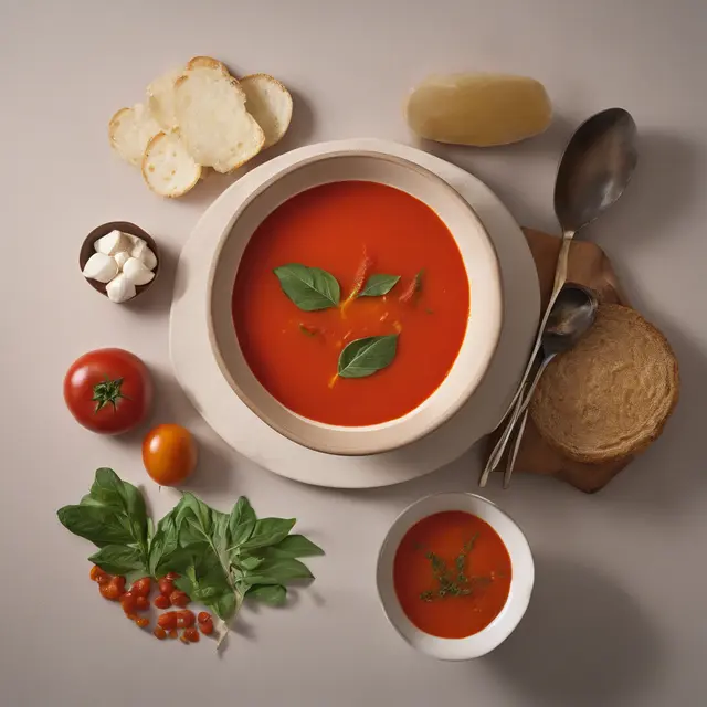 Foto de Tomato and Manioc Soup