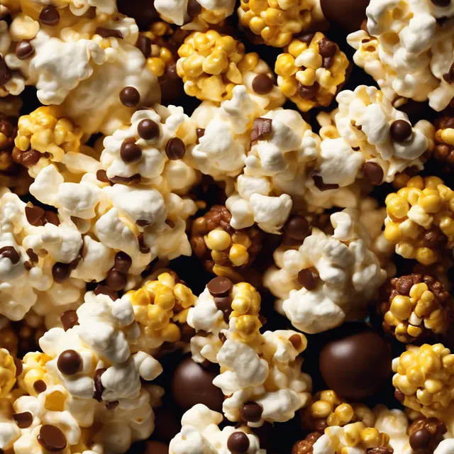 Foto de Popped Corn with Chocolate Ball