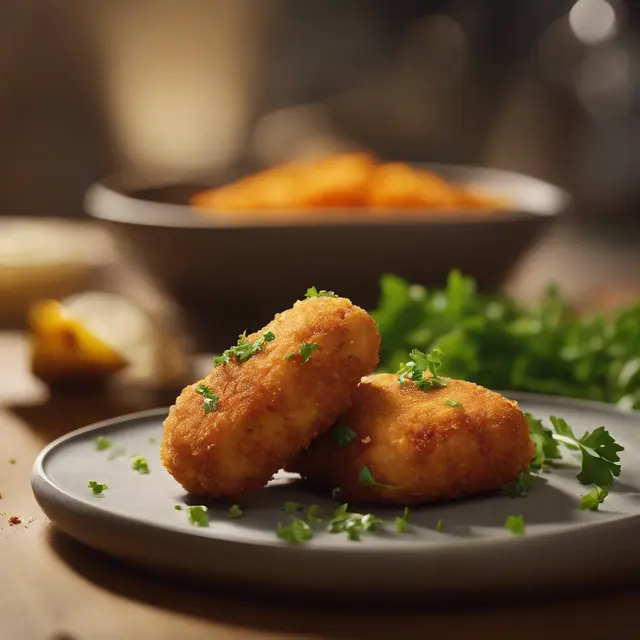 Foto de Chicken and Sweet Potato Croquettes