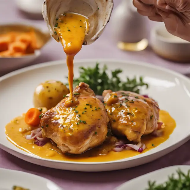 Foto de Chicken Thighs in Passion Fruit Sauce