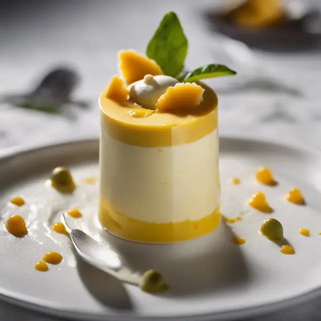 Foto de Passion Fruit and Ricotta Mousse