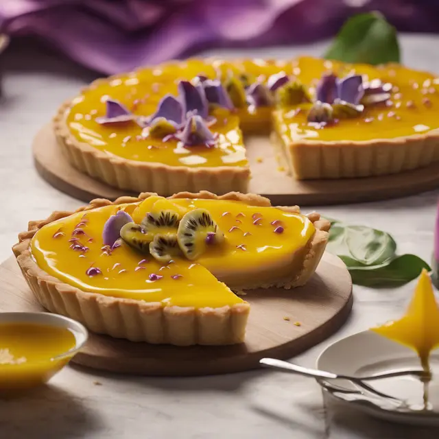 Foto de Creamy Passionfruit Tart