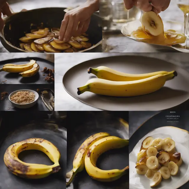 Foto de Roasted Banana in Peel