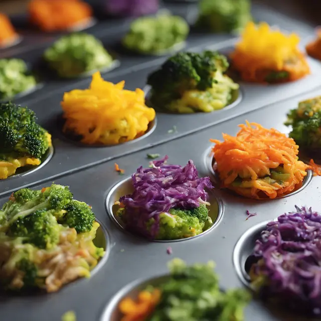 Foto de Rainbow Vegetable Fritters