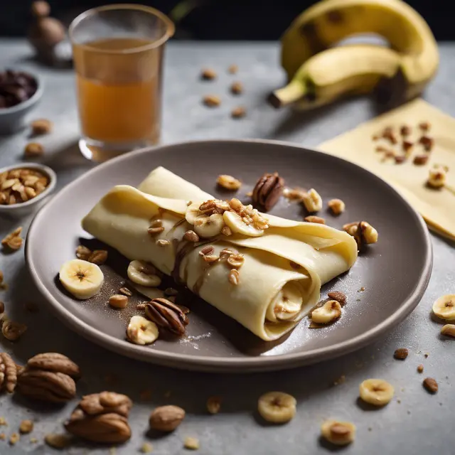 Foto de Banana Crepe with Rum