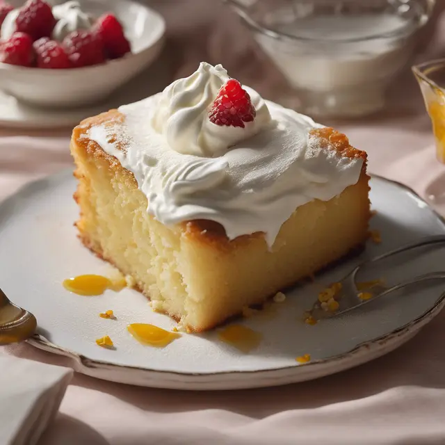 Foto de Yogurt Cake with Whipped Cream