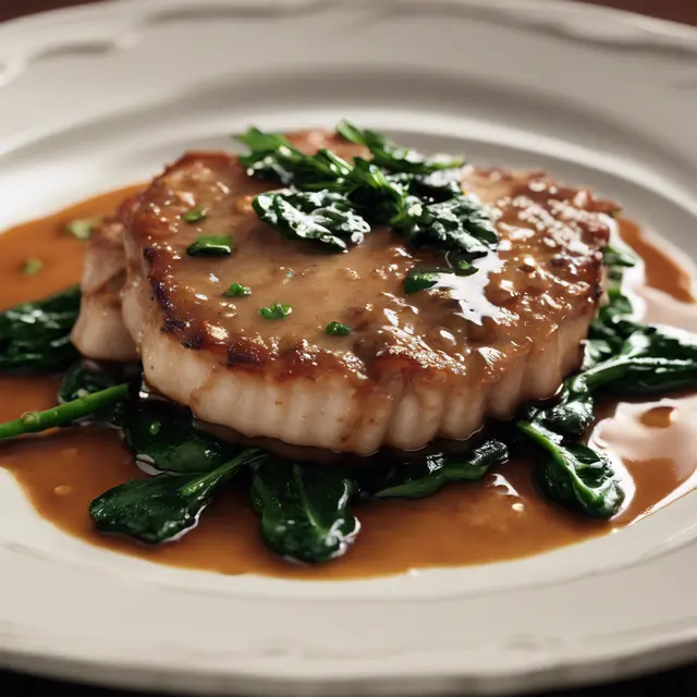 Foto de Veal Scallopine with Madeira Sauce