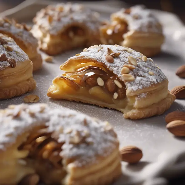 Foto de Sweet Pastry Filled with Nuts or Almonds