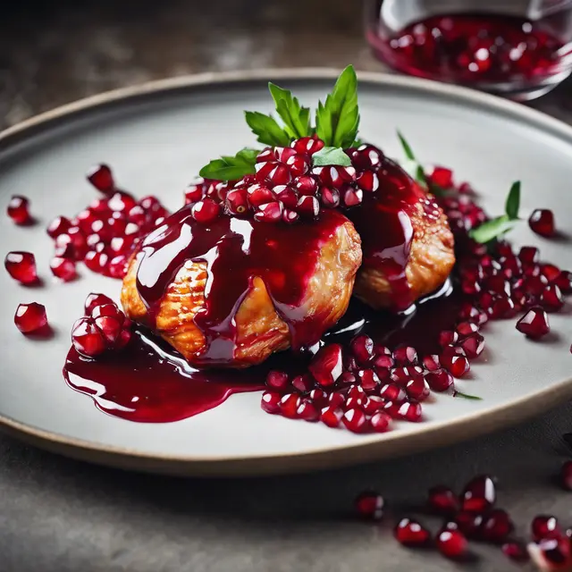 Foto de Chicken with Pomegranate Glaze