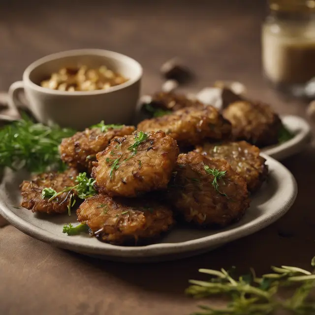 Foto de Whole Grain Mushroom Fritters