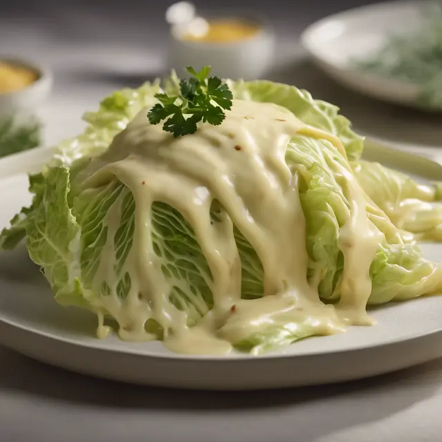 Foto de Cabbage with Cheese Sauce