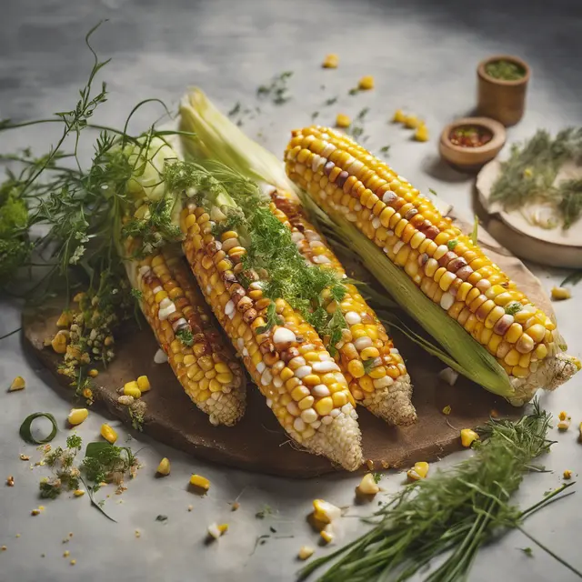 Foto de Toasted Corn with Herbs