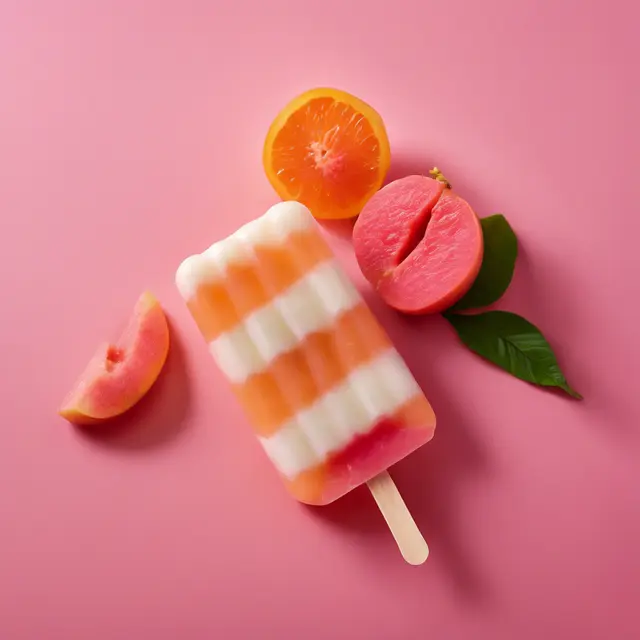 Foto de Guava and Yogurt Popsicle