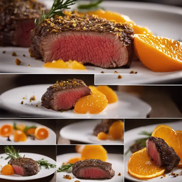 Foto de Orange-Crusted Beef with Orange