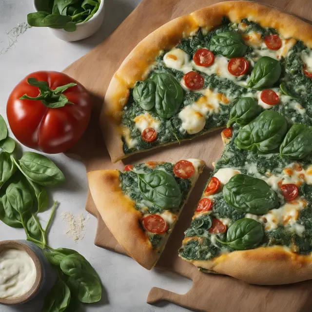 Foto de Spinach Pizza