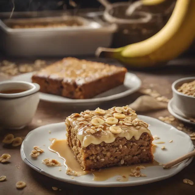 Foto de Banana and Oatmeal Cake