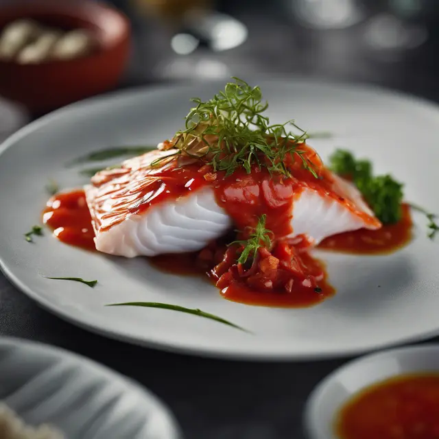 Foto de Steamed Fish with Tomato