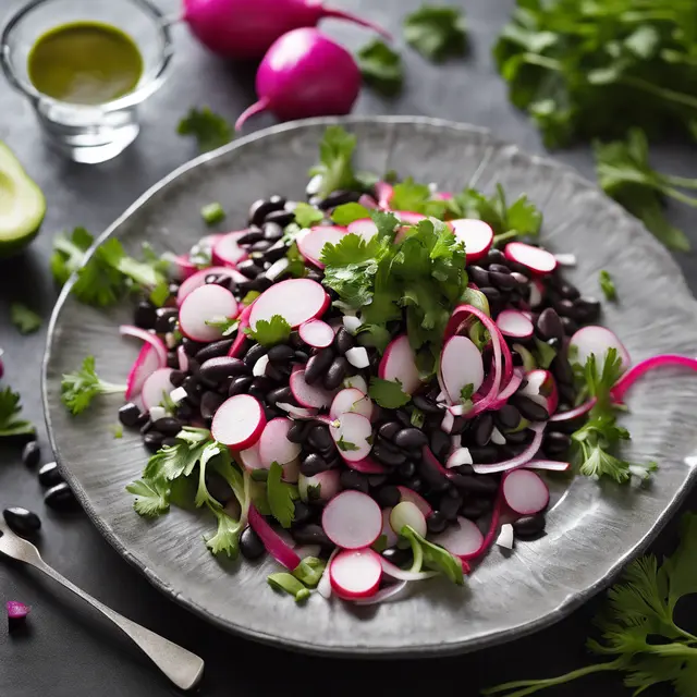 Foto de Black Bean and Radish Salad