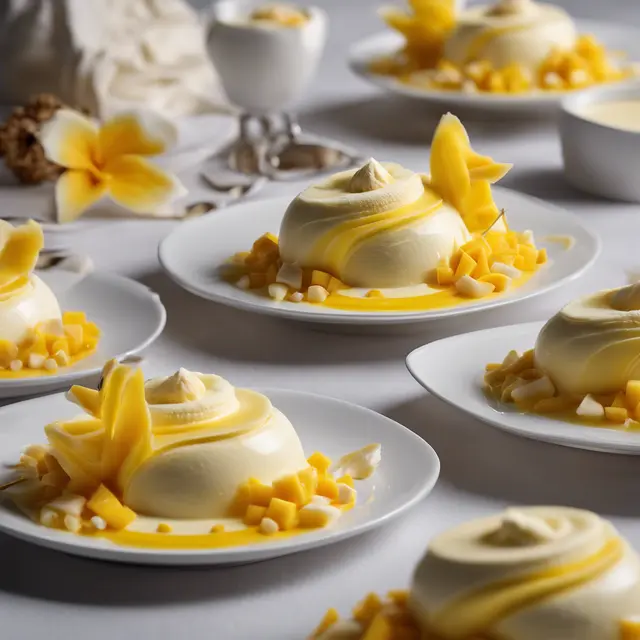 Foto de Banana and Mango Mousse