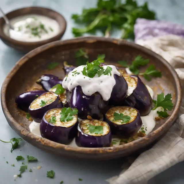 Foto de Eggplant with Yogurt in Lebanese Style