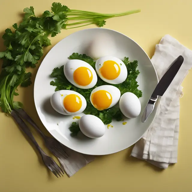 Foto de Filled Eggs with Parsley