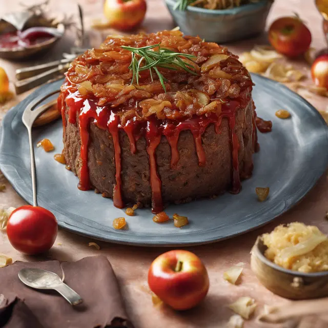 Foto de Beef Cake with Caramelized Onions