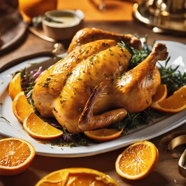 Foto de Roasted Chicken with Orange