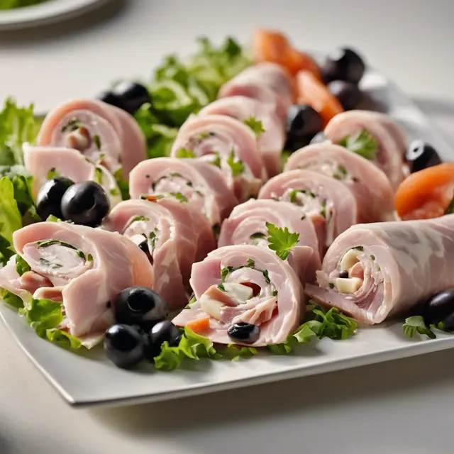 Foto de Cured Ham with Chicken Salad