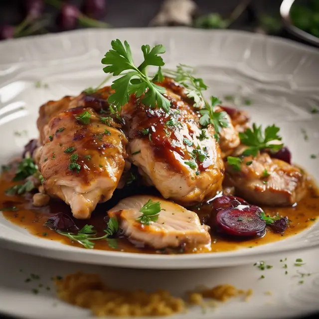 Foto de Chicken Thighs with Wine