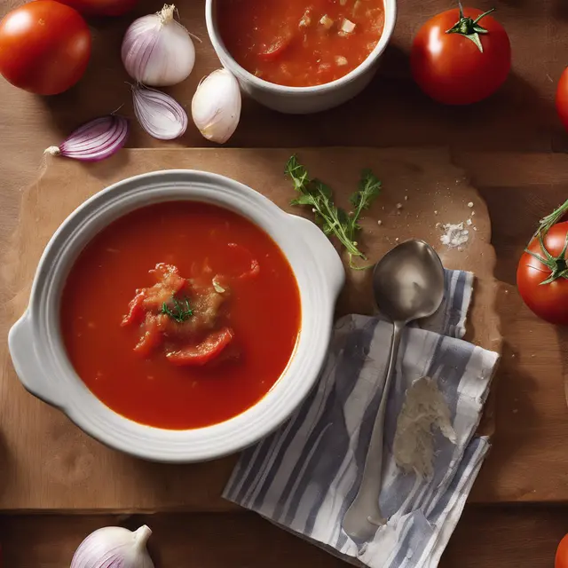 Foto de Tomato and Onion Soup