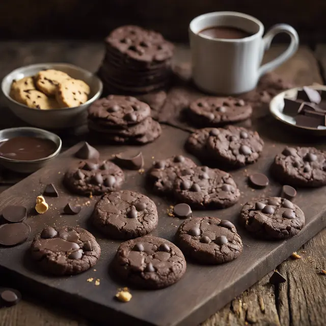 Foto de Chocolate Shortbread Cookies