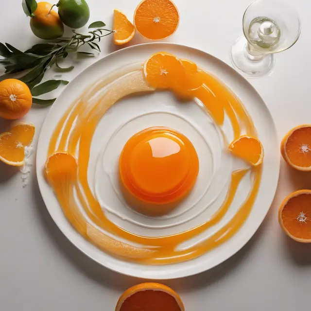 Foto de Sour Orange with Gelatin