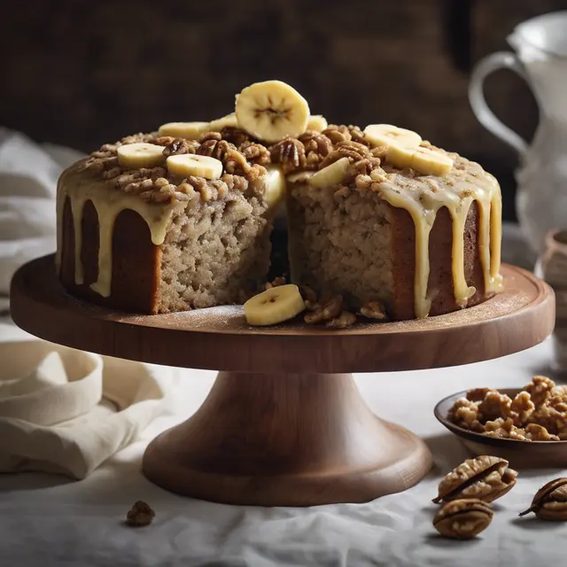 Foto de Walnut Cake with Banana