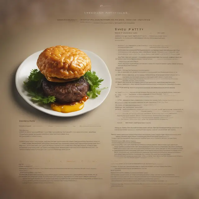 Foto de Swedish-Style Beef Patty