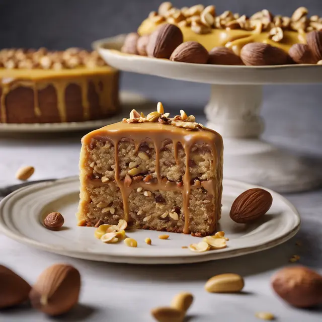 Foto de Peanut Butter and Nuts Cake