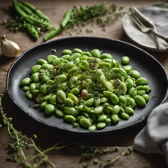 Foto de Broad Beans with Thyme