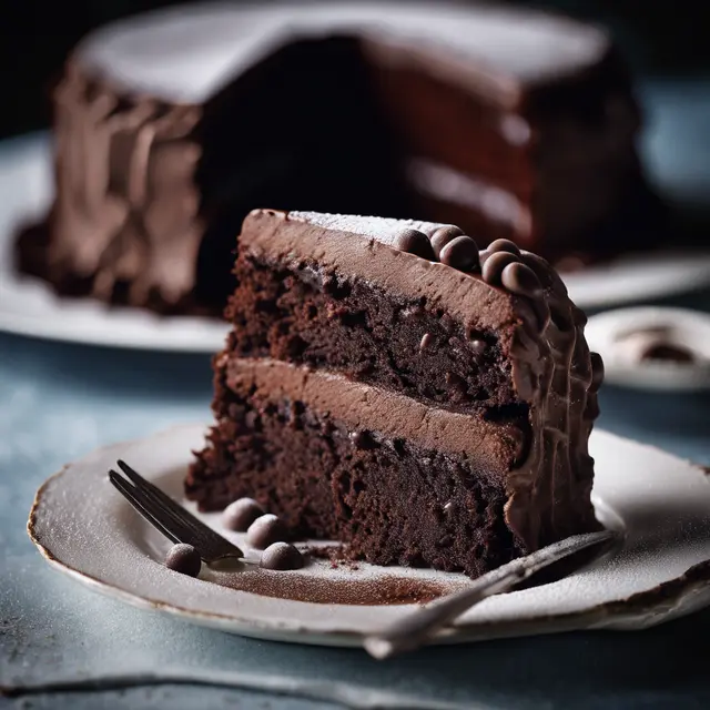 Foto de Rich Chocolate Cake