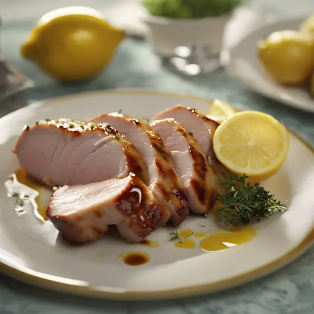 Foto de Pork Loin with Lemon Glaze