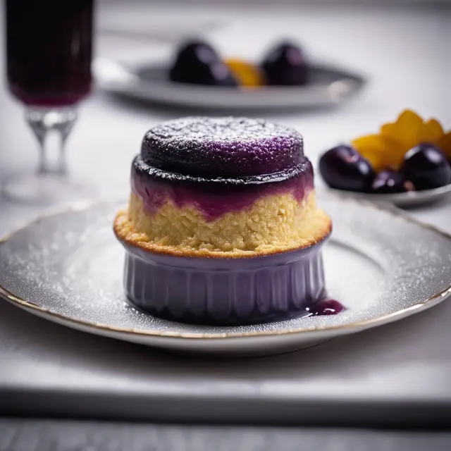 Foto de Black Plum Soufflé