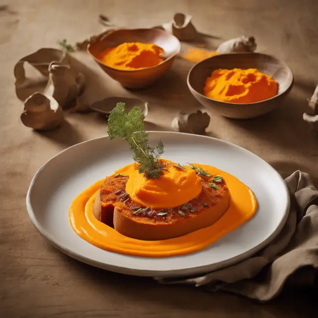 Foto de Sweet Potato with Carrot Purée