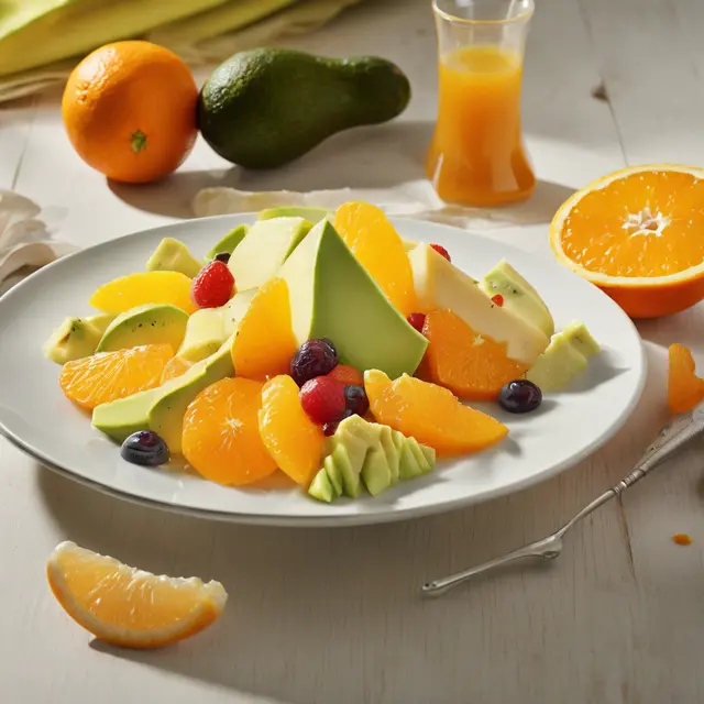 Foto de Orange Fruit Salad with Orange Syrup