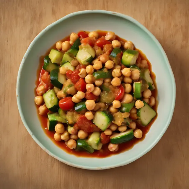 Foto de Chickpea with Zucchini and Tomato