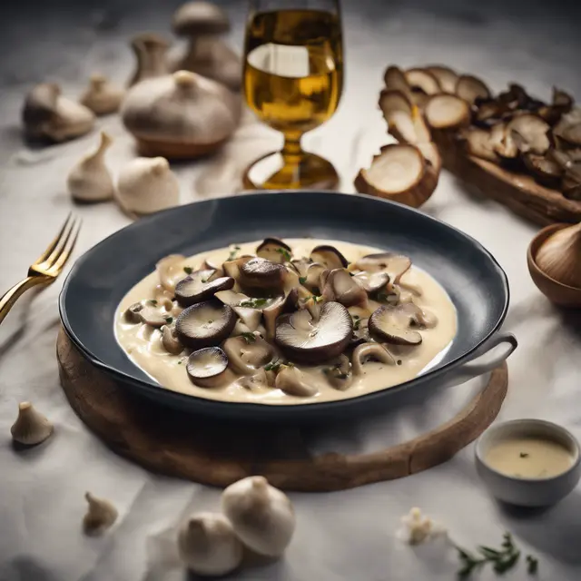 Foto de Mushroom with Tangy Cream Sauce