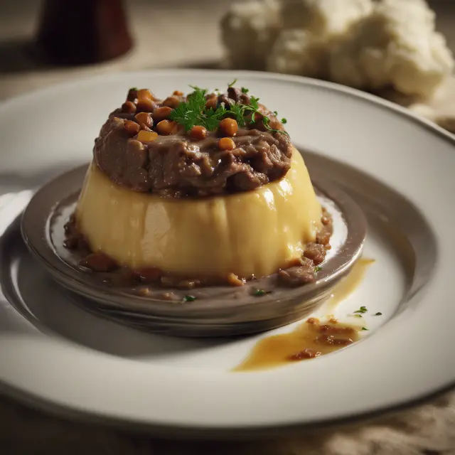 Foto de Beef Pudding with Chestnut