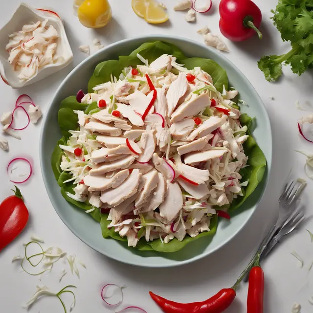 Foto de Chicken Salad with White Scallions