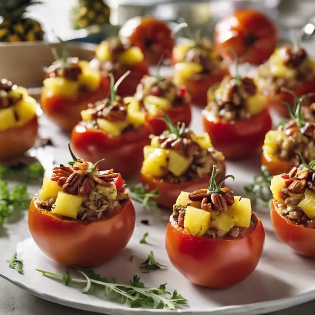 Foto de Stuffed Tomatoes - Pineapple and Pecan Filling