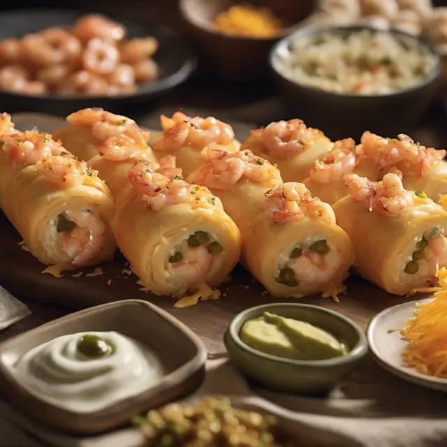 Foto de Cheese Roll with Shrimp Cream