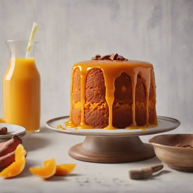 Foto de Sweet Potato Cake with Orange Juice