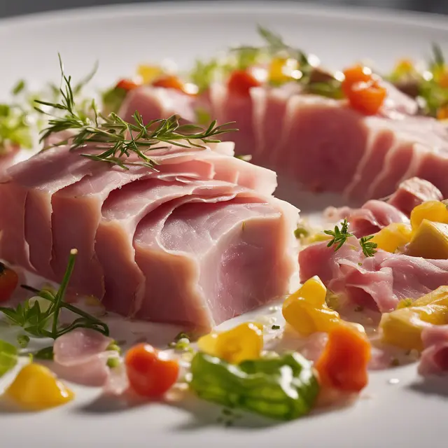 Foto de Vegetable Galantine with Ham