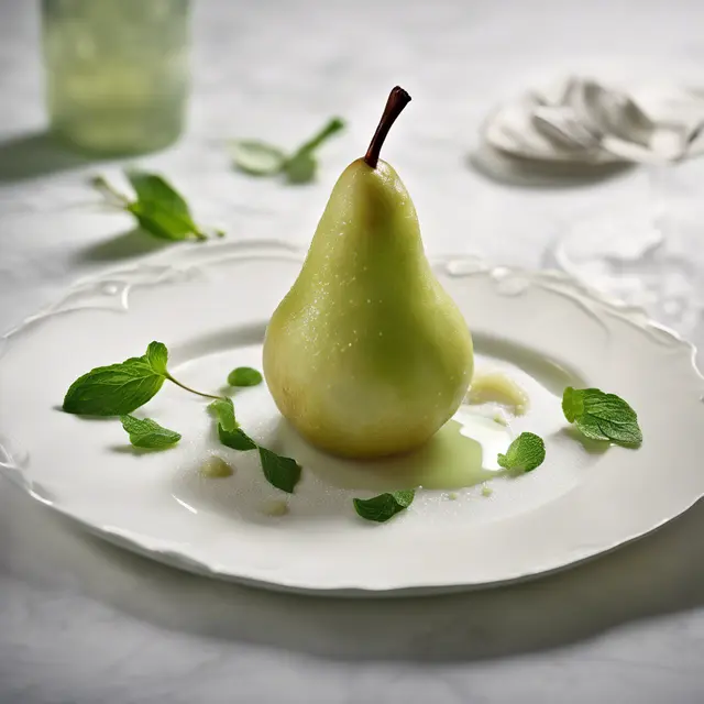 Foto de Pear with Mint